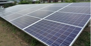 松永敷地　太陽光発電開始　【第六期工事】